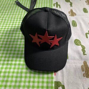 Amiri Samsung Black Casual Baseball Cap